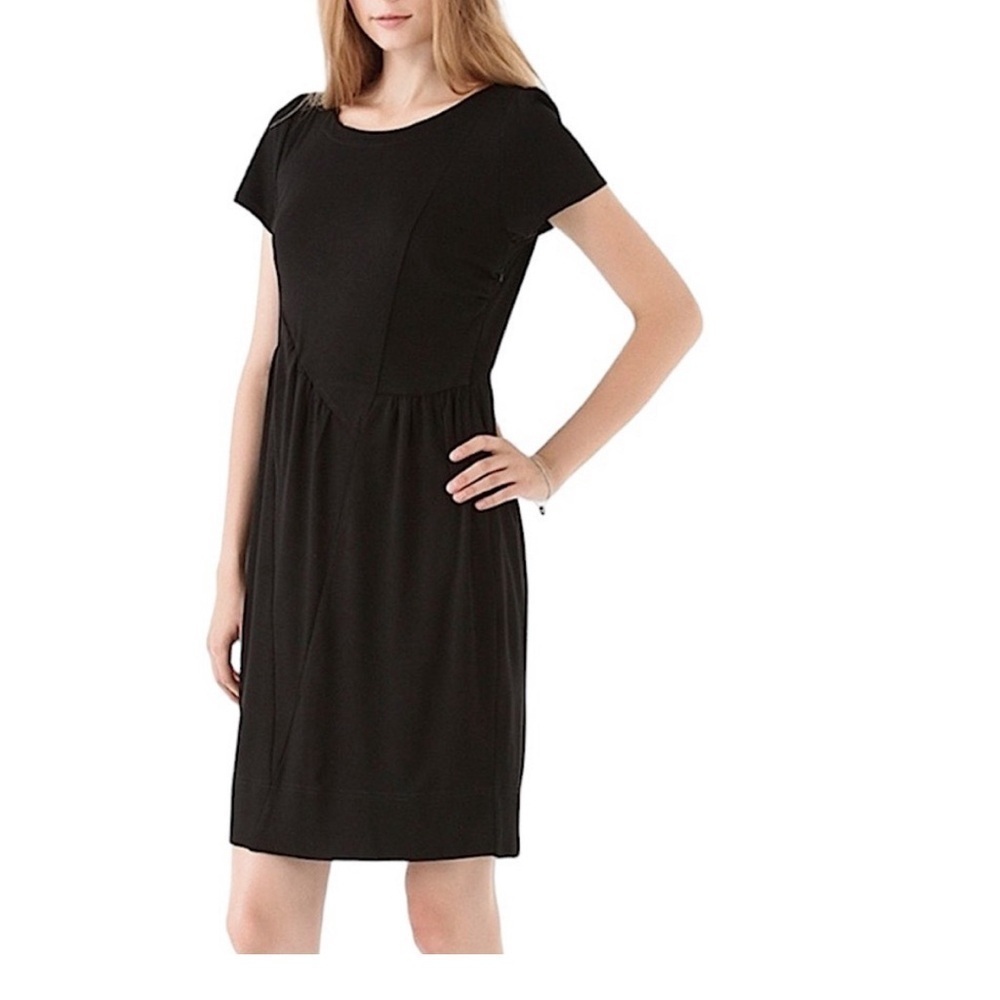 Little Black Dress - Short Sleeve Fit & Flare Career‎ Cocktail Marc Jacob Small